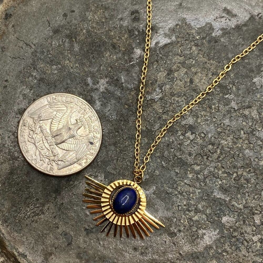 NEW Starry Blue Night Lapis Necklace - Picture 15 of 15